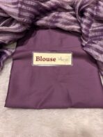 Sunlit stripes (Shimmer georgette) - Lilac - Image 5