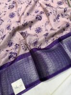 Smrithi (Dola silk) - Violet - Image 2