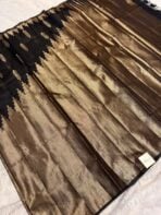 Athmika (Raw tissue silk) - Black - Image 3