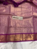 Hand-painted kasav tissue silk - SY107 - Image 4