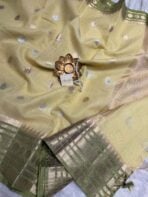 Swapnam (Silk cotton) - Lemon yellow - Image 3