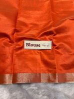 Warli whisperers (Cotton) - Orange - Image 5
