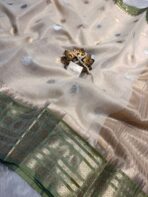 Swapnam (Silk cotton) - Ivory