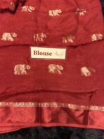 Aandal (Viscose dola silk) - Ivory - Image 5