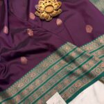 Kamakshi (Soft silk) - Plum purple
