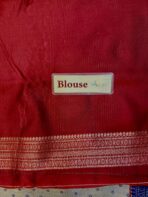 Sivakami (Semi silk) - Royal blue - Image 6