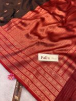 Kamakshi (Soft silk) - Kaapi Brown - Image 7