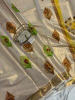 Hand-painted kasav tissue silk - SY104