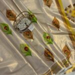 Hand-painted kasav tissue silk - SY104