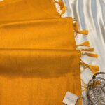 Banarasi soft silk in Yellow