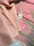 Hello Spring ( Muga cotton) - Baby pink - Image 2