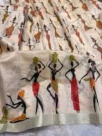 Warli whisperers (Cotton) - Black - Image 3