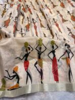 Warli whisperers (Cotton) - Black - Image 3