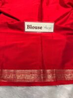 Mangala Varnam (Mysore crepe silk) - Emerald green - Image 9