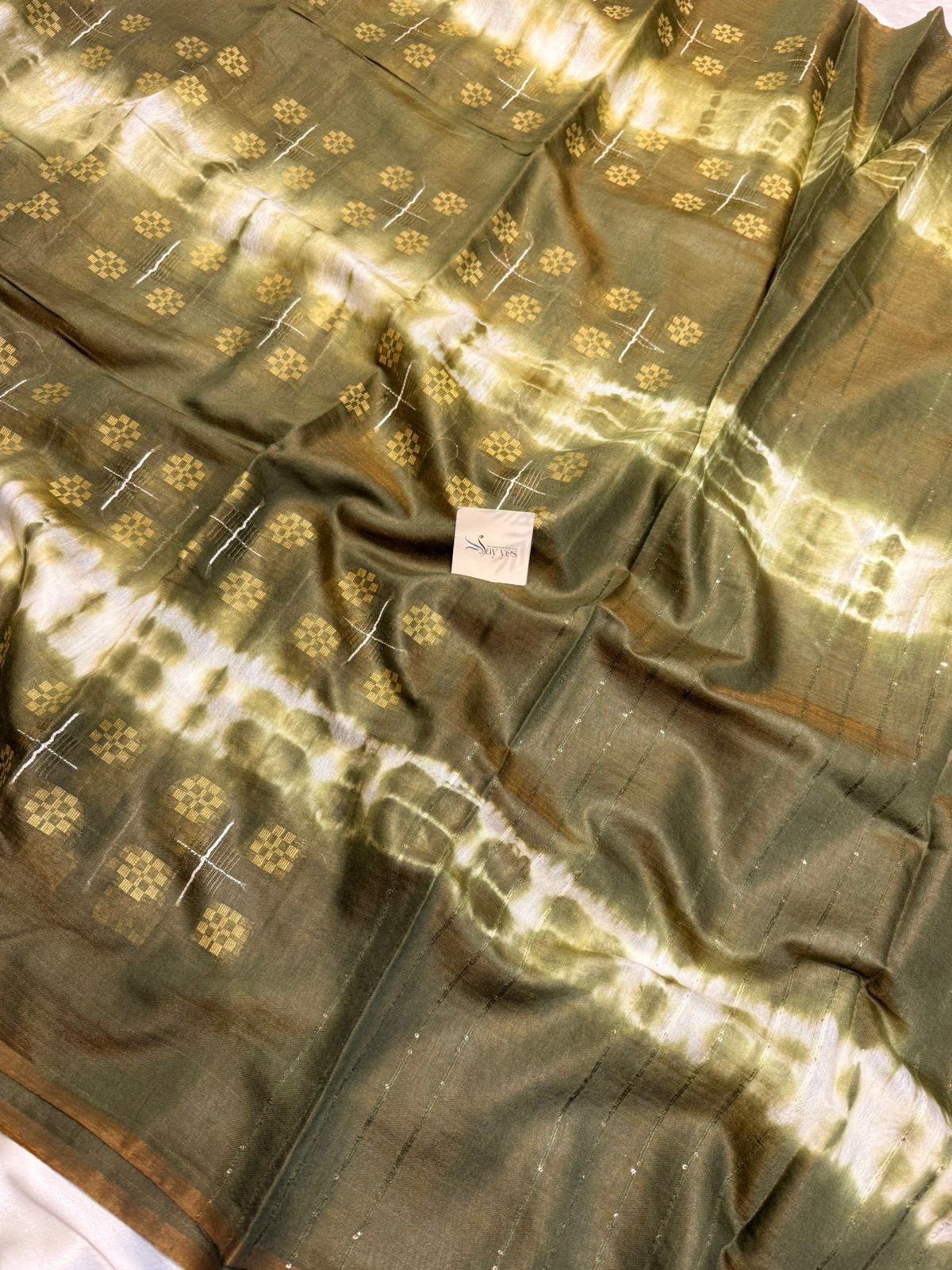 43874ab3-1868-483c-8eb4-3e19d6b8aae0 Semi Tussar silk - SY006 - Image 1