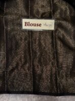 Athmika (Raw tissue silk) - Black - Image 6