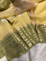 Swapnam (Silk cotton) - Lemon yellow