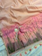 Hello Spring ( Muga cotton) - Baby pink