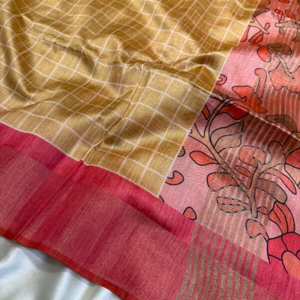 Semi Tussar silk - SY008
