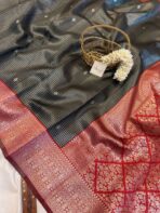 Sundhari (Semi silk) - Black - Image 2