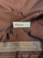 Sivakami (Semi silk) - Rust Orange - Image 6