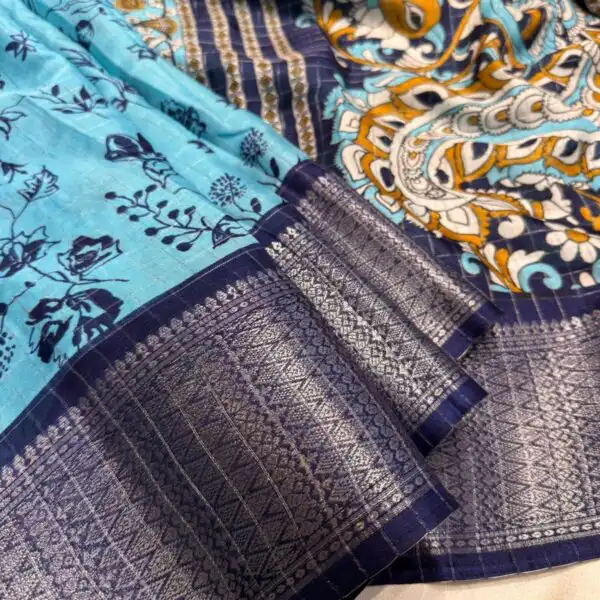Smrithi (Dola silk) - Blue
