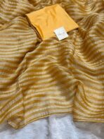 Sunlit stripes (Shimmer georgette) - Gold - Image 2