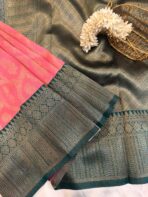 Manjari (Semi silk) - Rose Pink