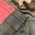 Manjari (Semi silk) - Rose Pink