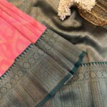 Manjari (Semi silk) - Rose Pink