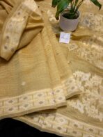 Pallavi (Muga - Jamdani) - Mustard