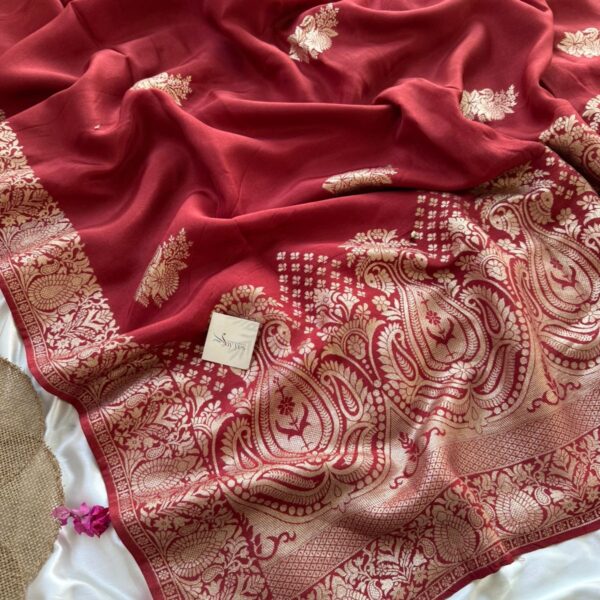 Sindhooram (Viscose Raw silk)
