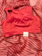 Sunlit stripes (Shimmer georgette) - Dusty rose - Image 6
