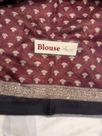 Vinmaya (Chanderi cotton) - Maroon - Image 4