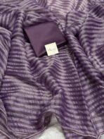 Sunlit stripes (Shimmer georgette) - Lilac - Image 3