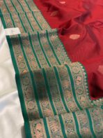 Kamakshi (Soft silk) - Ruby red - Image 4