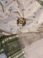 Swapnam (Silk cotton) - Ivory - Image 3