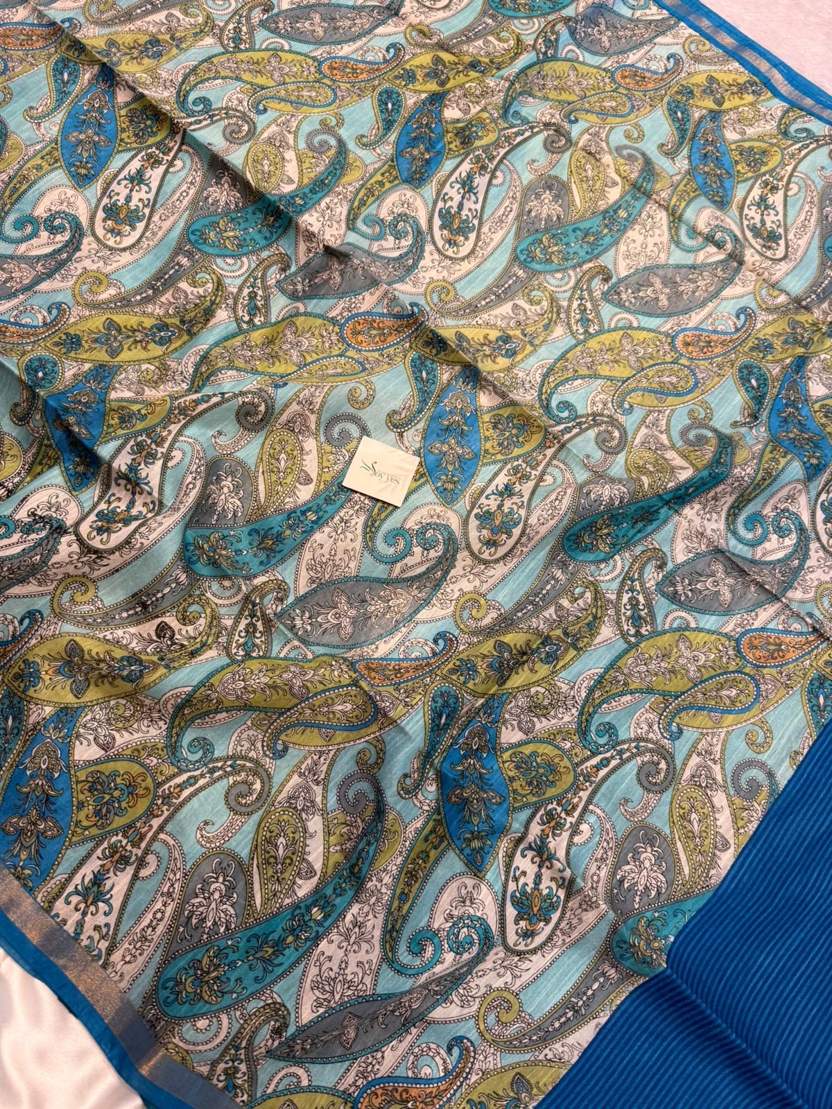 9f2dc8f9-367b-4a60-bc0b-5dcb5c5058d1 Semi Tussar silk - SY001 - Image 1