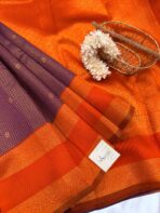 Lakshmi (Semi silk) - Violet - Image 3