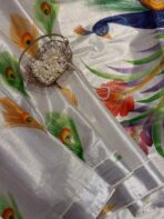 Hand-painted kasav tissue silk - SY102