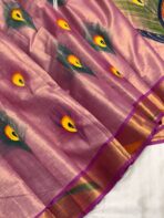 Hand-painted kasav tissue silk - SY107 - Image 2