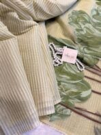 Hello Spring ( Muga cotton) - Pistachio green - Image 2