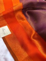 Lakshmi (Semi silk) - Violet - Image 4