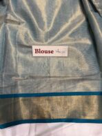 Hand-painted kasav tissue silk - SY109 - Image 4