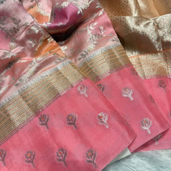 Meher (Banaras soft silk) - Candy pink