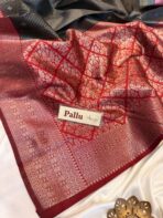Sundhari (Semi silk) - Black - Image 5