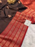 Kamakshi (Soft silk) - Kaapi Brown - Image 6