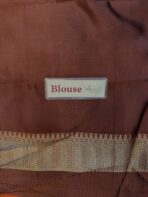 Manjari (Semi silk) - Rust Orange - Image 6