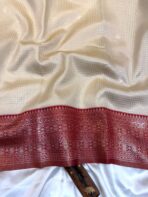 Sundhari (Semi silk) - Ivory - Image 3