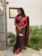 Kamakshi (Soft silk) - Kaapi Brown - Image 2